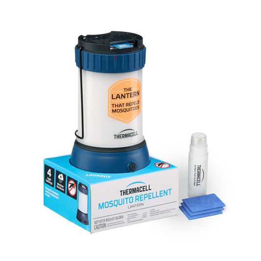 Thermacell Effective Mosquito Repellent LED Lantern for Camping Includes 12-Hour Refill No Spray No Candle Flames Bug Spray Alternative