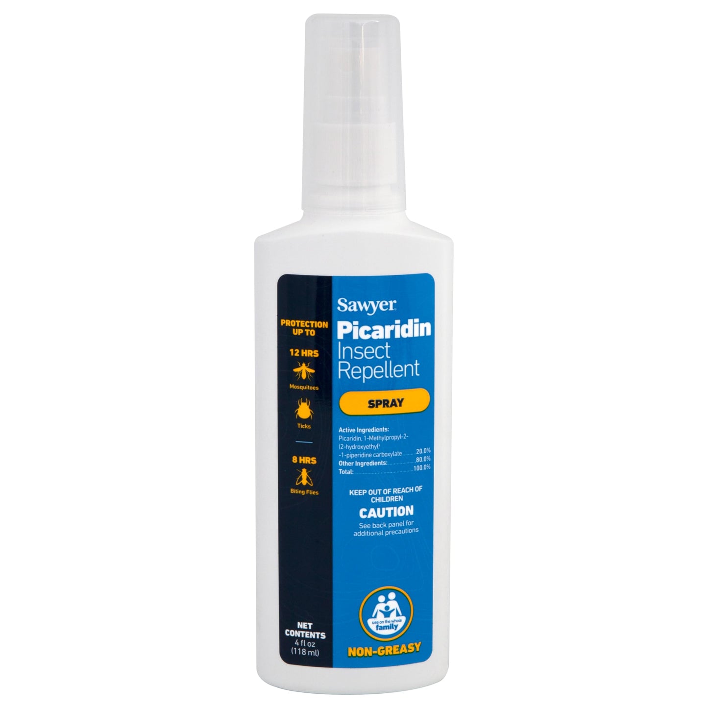 Sawyer Products SP544 Premium Insect Repellent with 20% Picaridin Pump Spray 4-Ounce